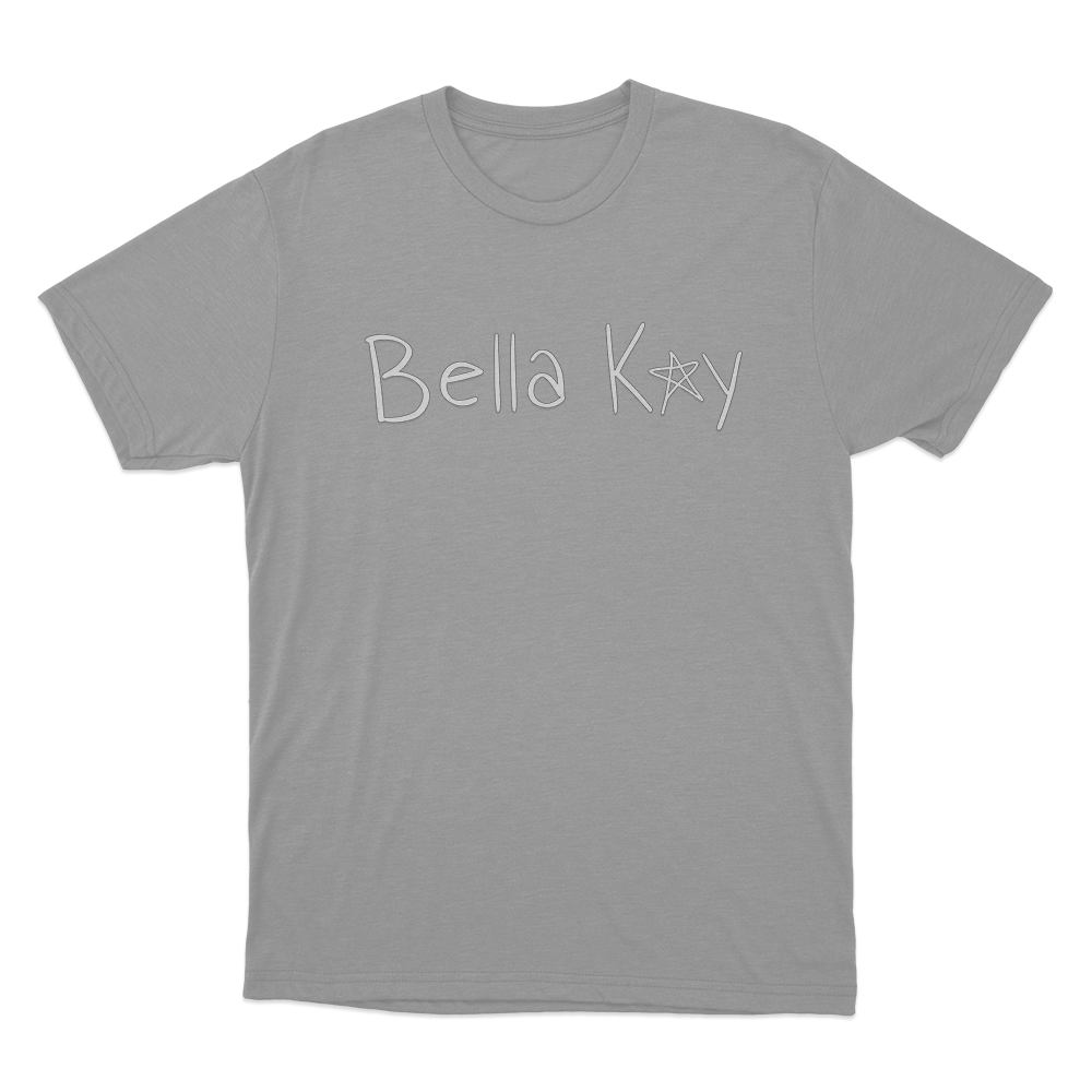 Bella Kay Unisex T Shirt Grey Bella Kay Unisex T Shirt Grey 1