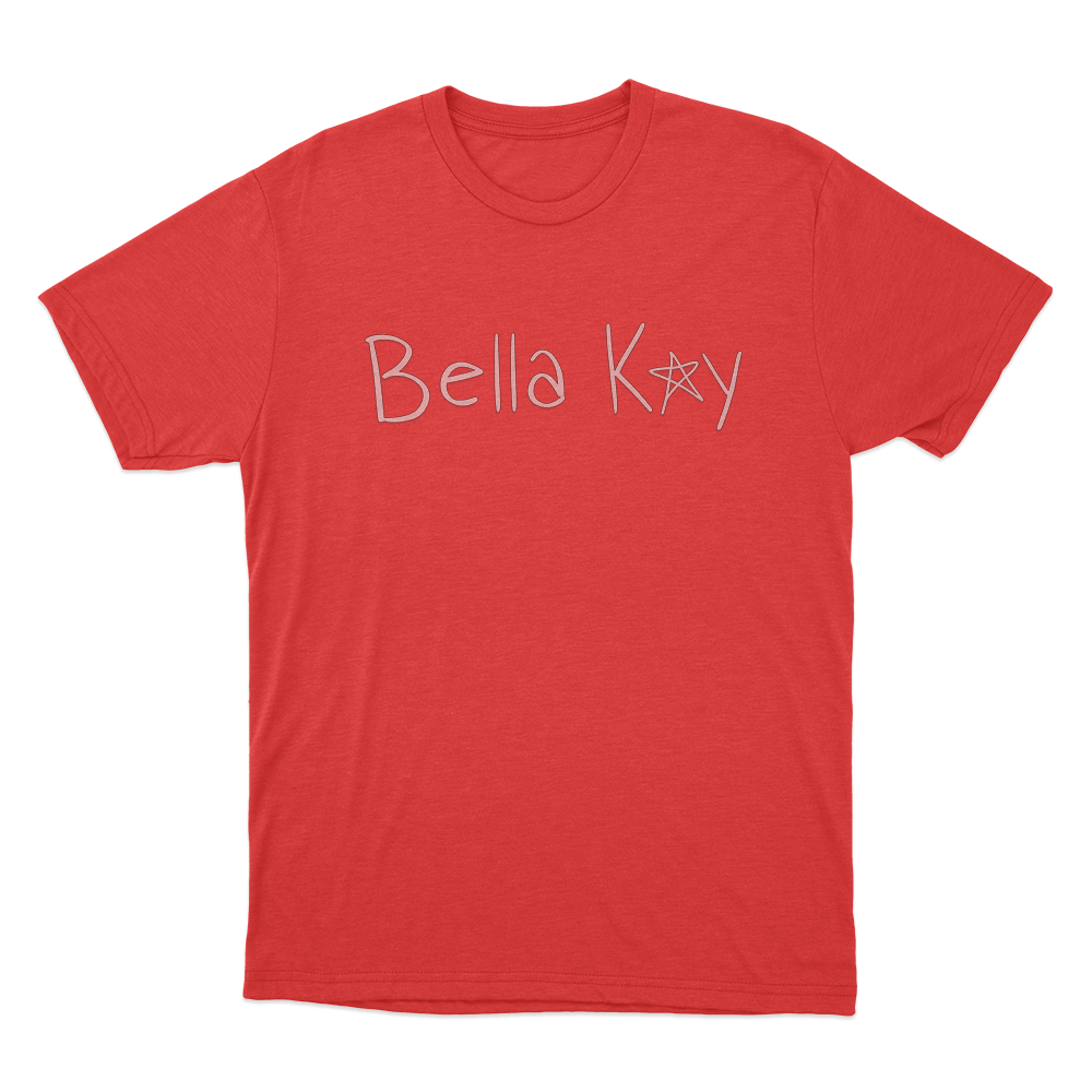 Bella Kay Unisex T Shirt Red Bella Kay Unisex T Shirt Red 1