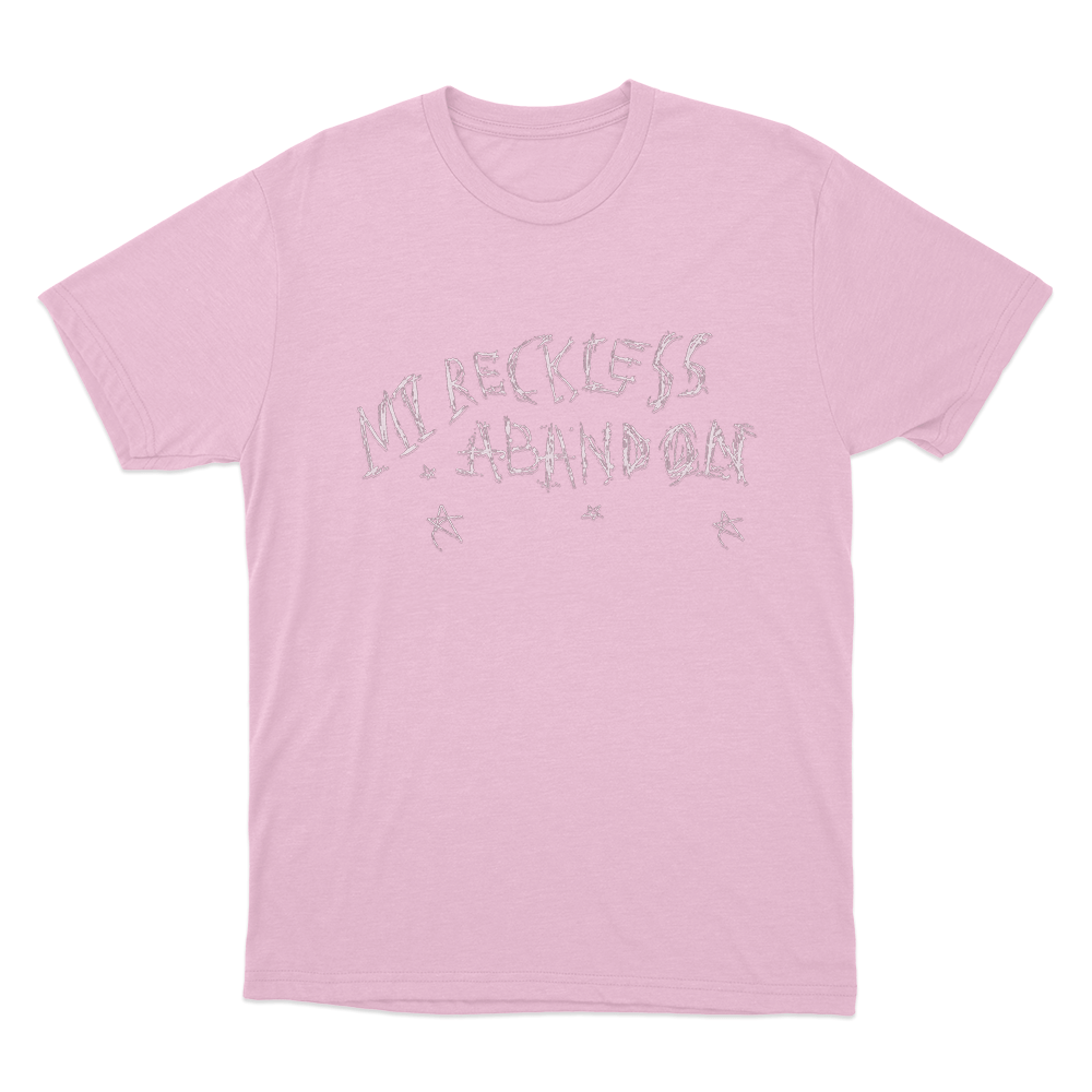 My Reckless Abandon Unisex T Shirt Pink My Reckless Abandon Unisex T Shirt Pink 1