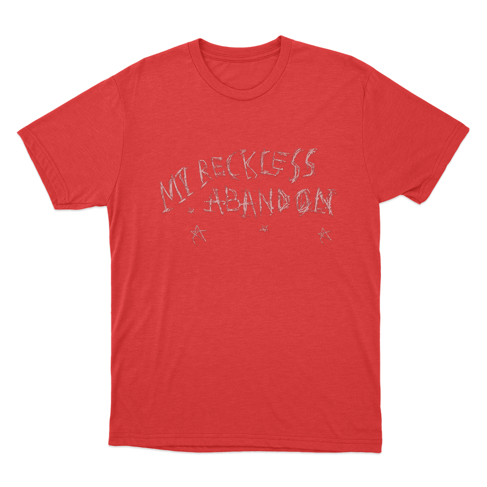 My Reckless Abandon Unisex T Shirt Red My Reckless Abandon Unisex T Shirt Red 1